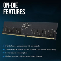 Mémoire - PNY - PERFORMANCE DDR5 - 16GB - 4800MHz