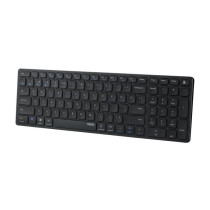Ensemble clavier souris - RAPOO - 9700M - Sans fil - Multimode - Numpa