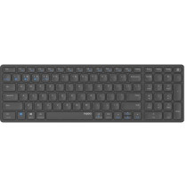 Ensemble clavier souris - RAPOO - 9700M - Sans fil - Multimode - Numpa