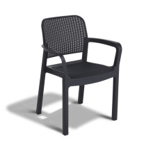 Lot de 6 fauteuils de jardin - Allibert by KETER - SAMANNA - En résin