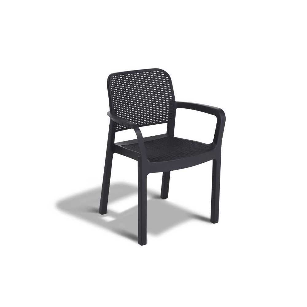 Lot de 6 fauteuils de jardin - Allibert by KETER - SAMANNA - En résin
