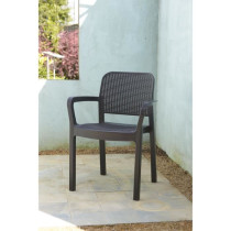 Lot de 6 fauteuils de jardin - Allibert by KETER - SAMANNA - En résin