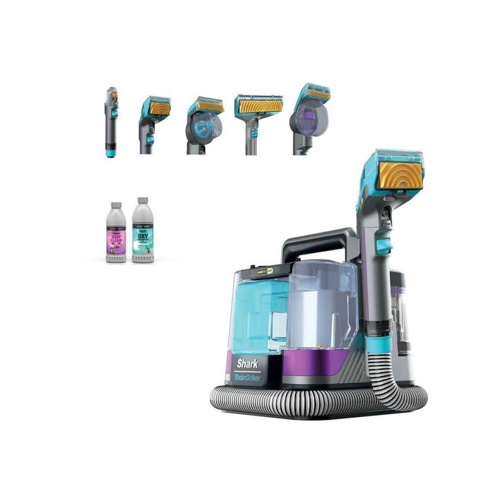 SHARK PX250EUT StainStriker Détacheur HairPro Pet - Moquettes, tapis,