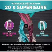 SHARK PX250EUT StainStriker Détacheur HairPro Pet - Moquettes, tapis,