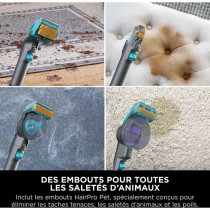 SHARK PX250EUT StainStriker Détacheur HairPro Pet - Moquettes, tapis,