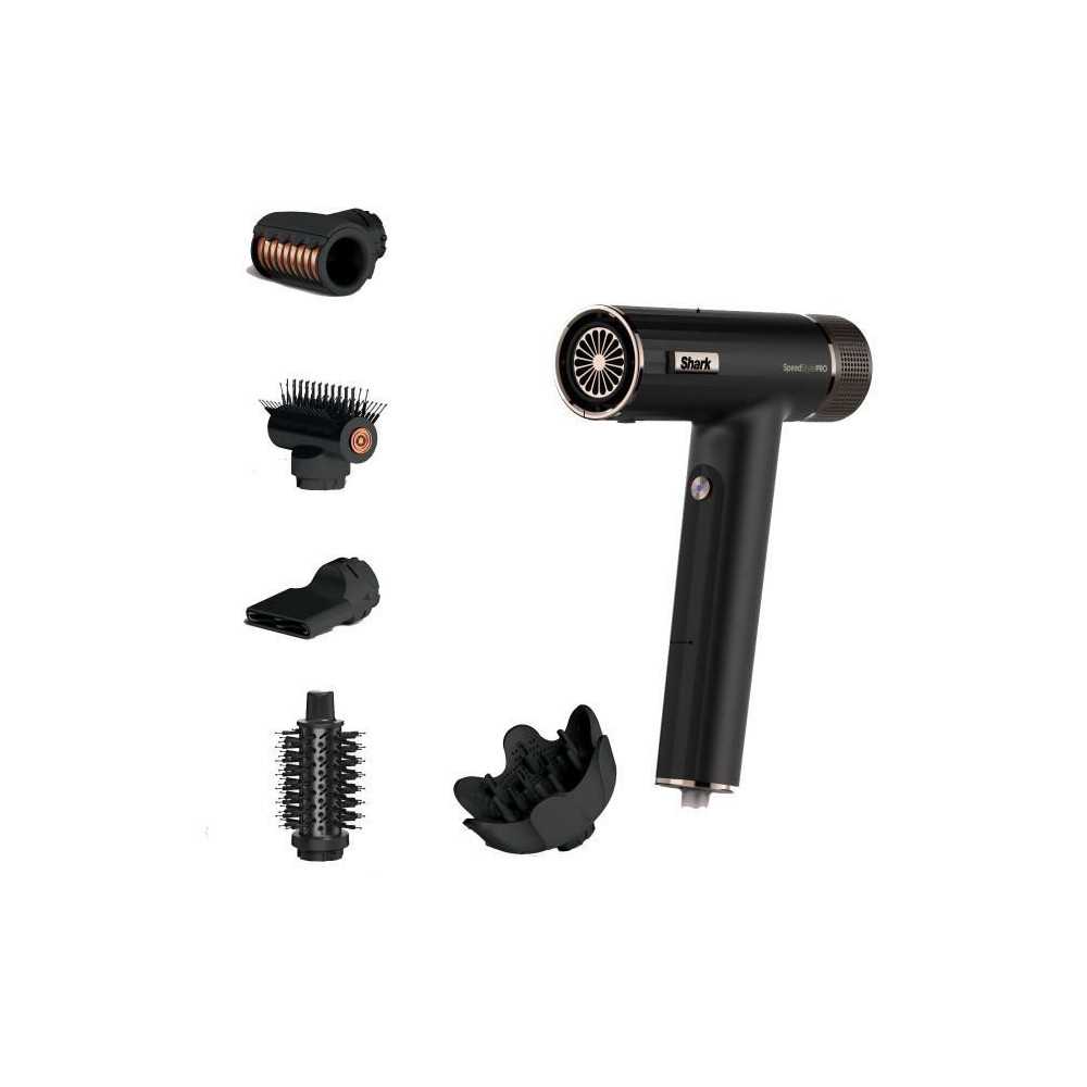 Seche-cheveux - Shark - HD752EU - SpeedStyle Pro 5-en-1 - Diffuseur