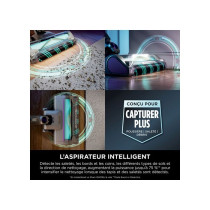 Aspirateur balai - Shark - Power Detect - Base de vidage automatique -