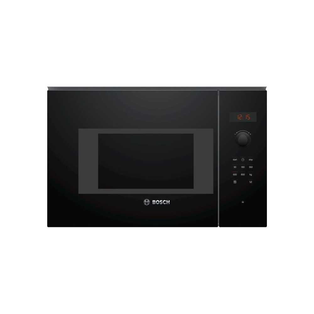Micro-ondes simple encastrable -BOSCH SER4 - BFL523MB1F - Noir - 7 pro