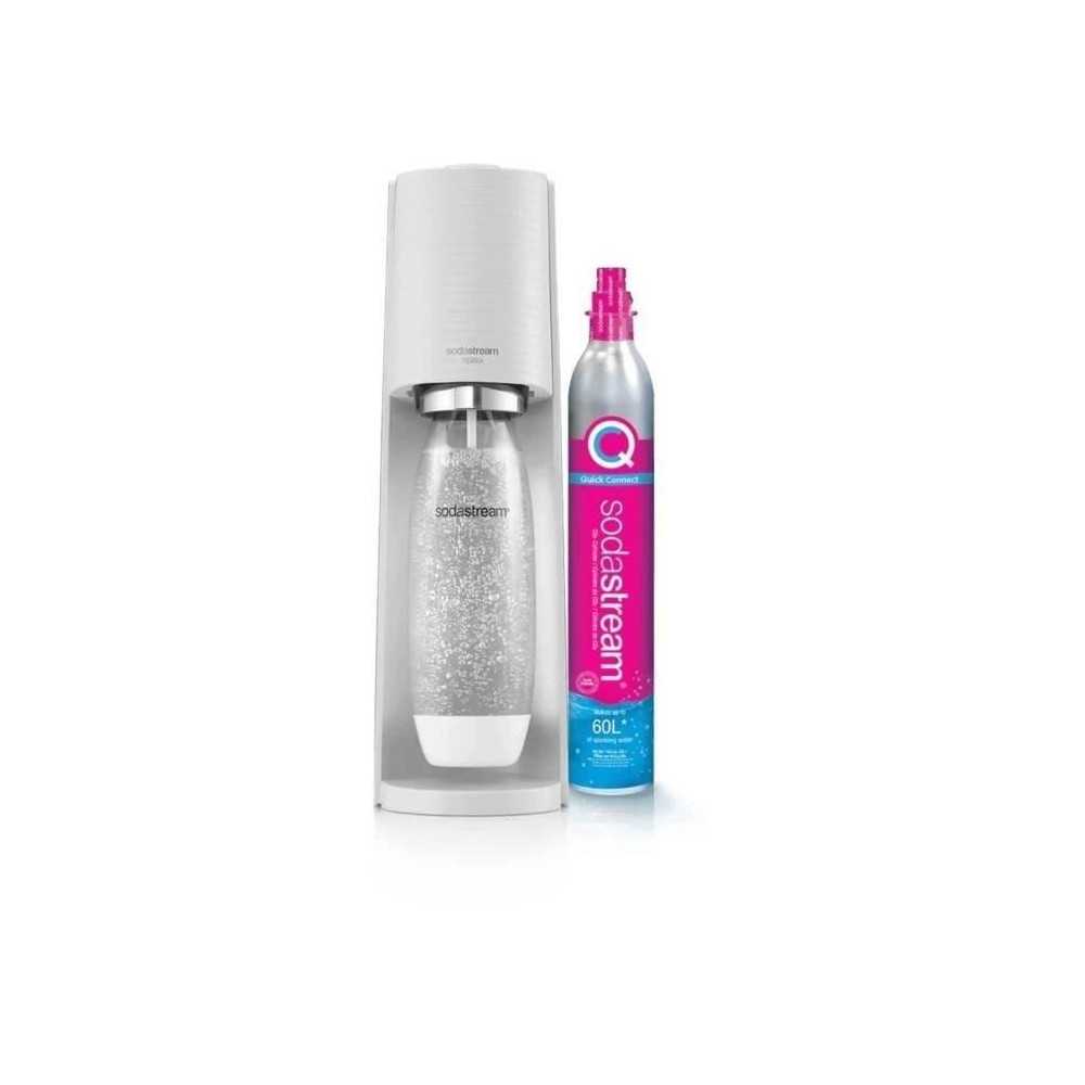 Machine a eau pétillante SODASTREAM - TERRA Blanche - 1 bouteille 1L