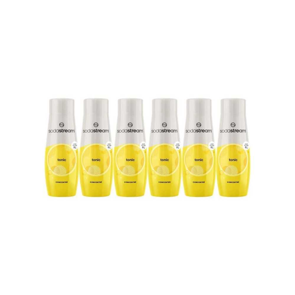 Concentrés SODASTREAM - Lot de 6 concentrés Tonic - Jusqu'a 54L de b