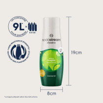 Concentrés SODASTREAM - Lot de 6 concentrés Mojito sans alcool - Jus