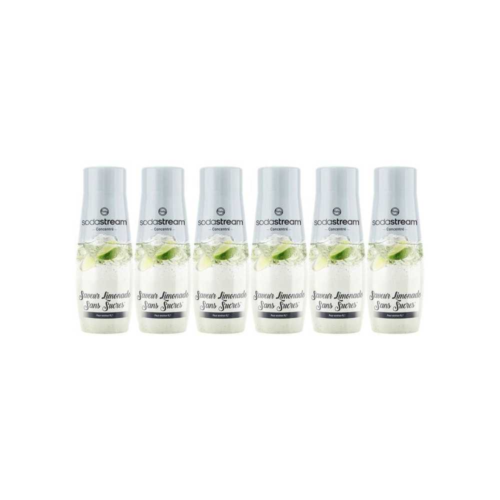 Concentrés SODASTREAM - Lot de 6 concentrés Limonade sans sucres - J