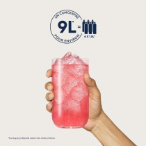 Concentrés SODASTREAM - Lot de 6 concentrés Fraise sans sucres - Jus