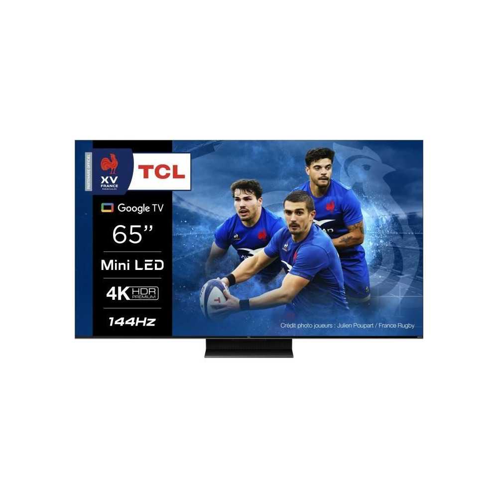 TCL 65C803 - Téléviseur QLED Mini LED 65 (165 cm) - 144HZ natif - Go