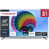 THOMSON 50QG4S14 - TV QLED 50 (126 cm) - 4K 3840x2160 - HDR 10 - Googl