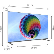 THOMSON 50QG4S14 - TV QLED 50 (126 cm) - 4K 3840x2160 - HDR 10 - Googl