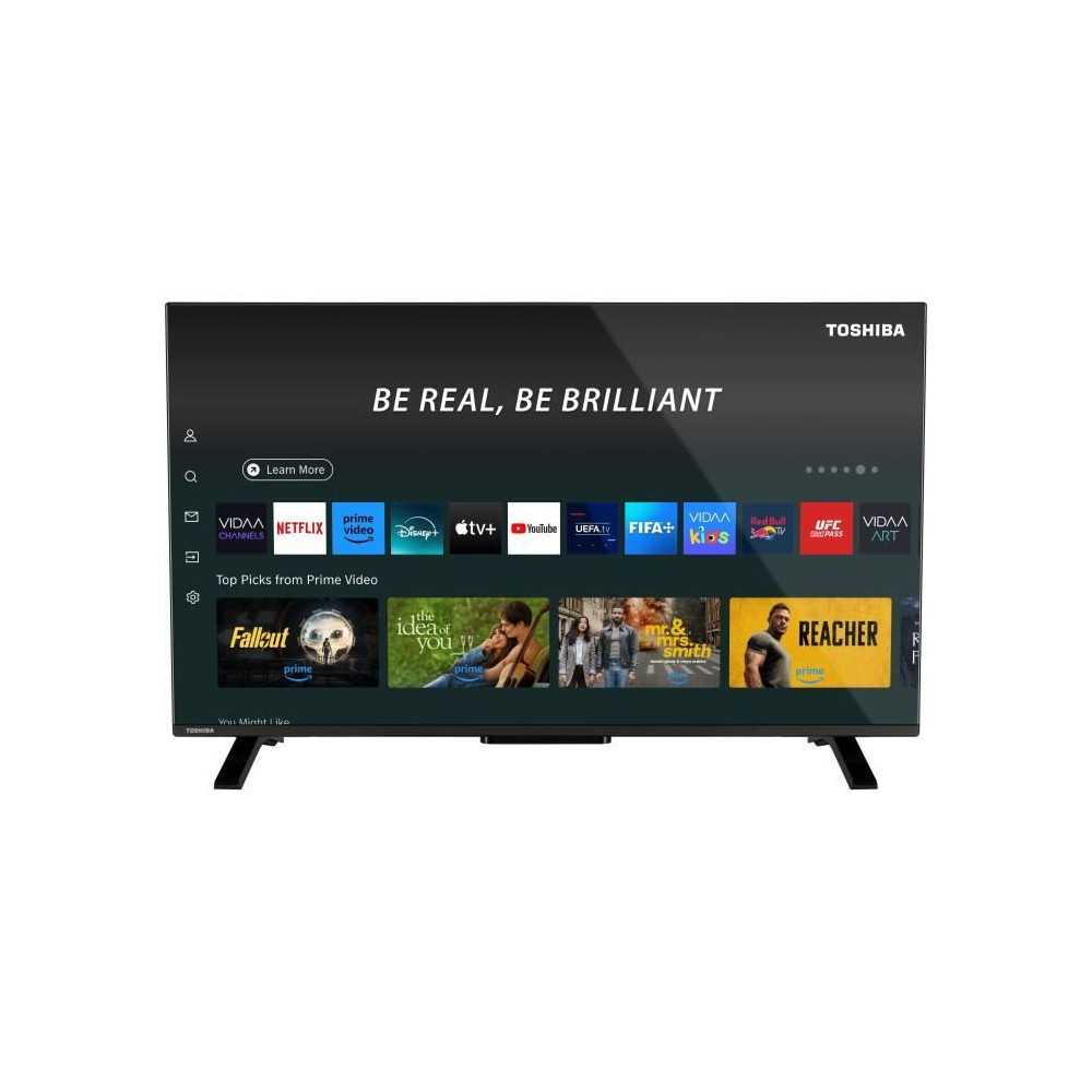 TOSHIBA 40QV2F63DG - TV LED 40'' (100 cm) - FHD 1920x1080 - DTS Virtua