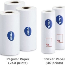 Appareil photo VTECH Kidizoom Print Cam avec recharge papier - Blanc -