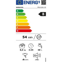 Lave-linge hublot WHIRLPOOL FFBU8258VFR - 8 kg - Induction - L60cm - 1
