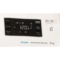 Lave-linge hublot WHIRLPOOL FFBU8258VFR - 8 kg - Induction - L60cm - 1