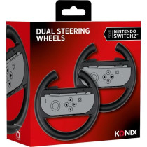 Paire de volants - KONIX - Pour manettes Joy-Con Nintendo Switch 2 - N
