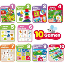 Collection de 10 jeux éducatifs - CAROTINA BABY - Tour d'équilibre,