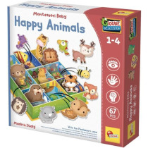 Boîte d'apprentissage Tri animaux - Jeu Montessori - LISCIANIGIOCHI -