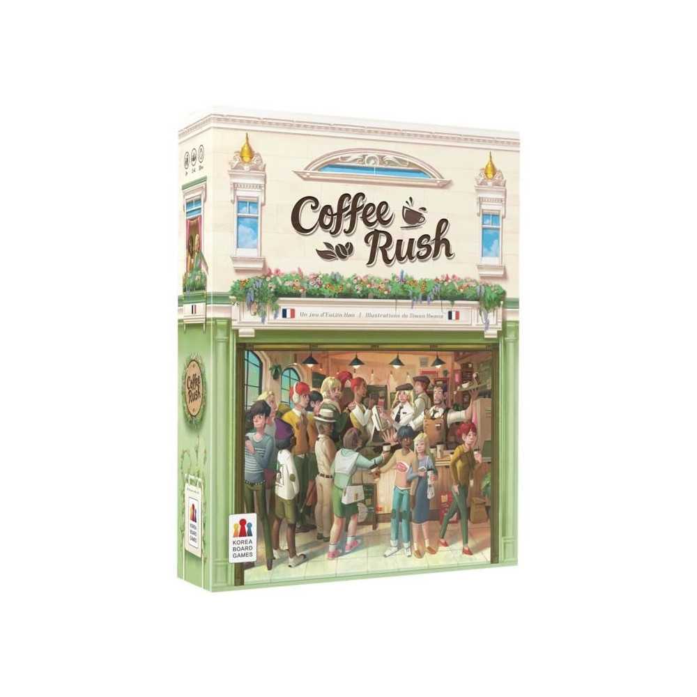 Jeu de gestion - ASMODEE - KBGCR01FR - Coffee Rush - 2 joueurs ou plus