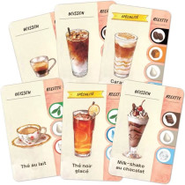 Jeu de gestion - ASMODEE - KBGCR01FR - Coffee Rush - 2 joueurs ou plus