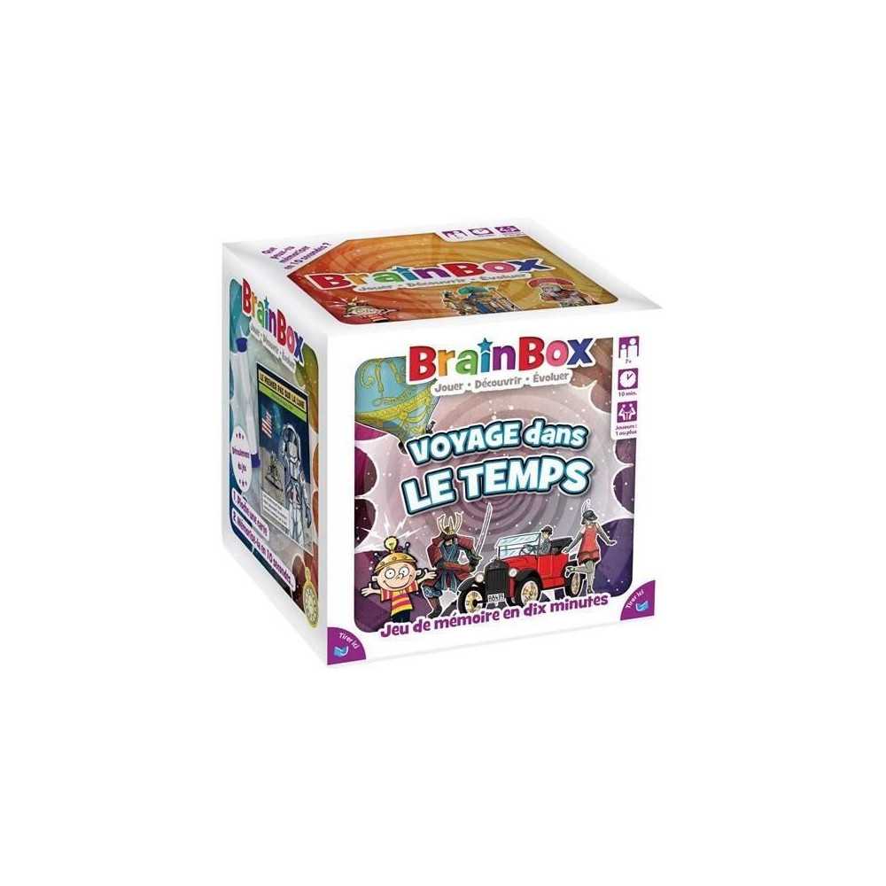 Asmodee Jeu d`ambiance BrainBox Voyage dans le Temps - 5025822133366 Asmodee Jeu d`ambiance BrainBox Voyage dans le Temps - 5025822133366