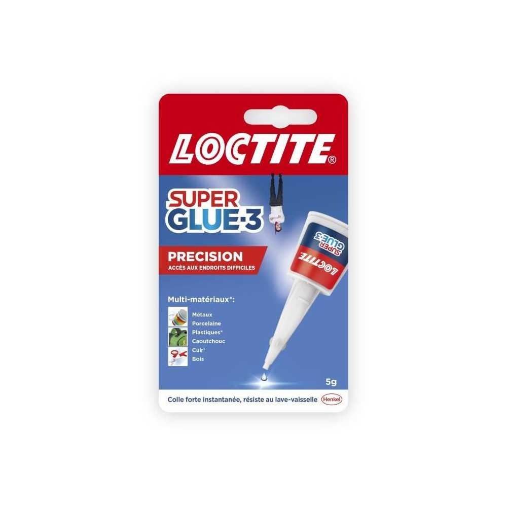 Colles cyanocrylates - LOCTITE - SUPERGLUE-3P - Précision - Bouteille