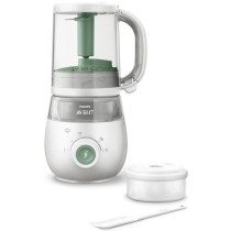 Robot Cuiseur-Mixeur 4 en 1 pour Bébé - PHILIPS AVENT - Cuit a la va