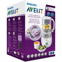 Robot Cuiseur-Mixeur 4 en 1 pour Bébé - PHILIPS AVENT - Cuit a la va