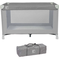Lit parapluie BAMBISOL 120x60 cm - De la naissance a 3 mois - Matelas