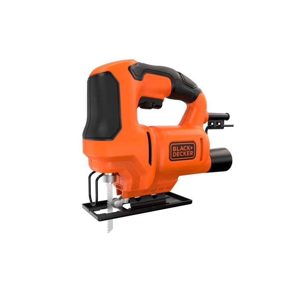Scie sauteuse 400W - 3000 trs/min, course 18mm, lame en T, capacité d