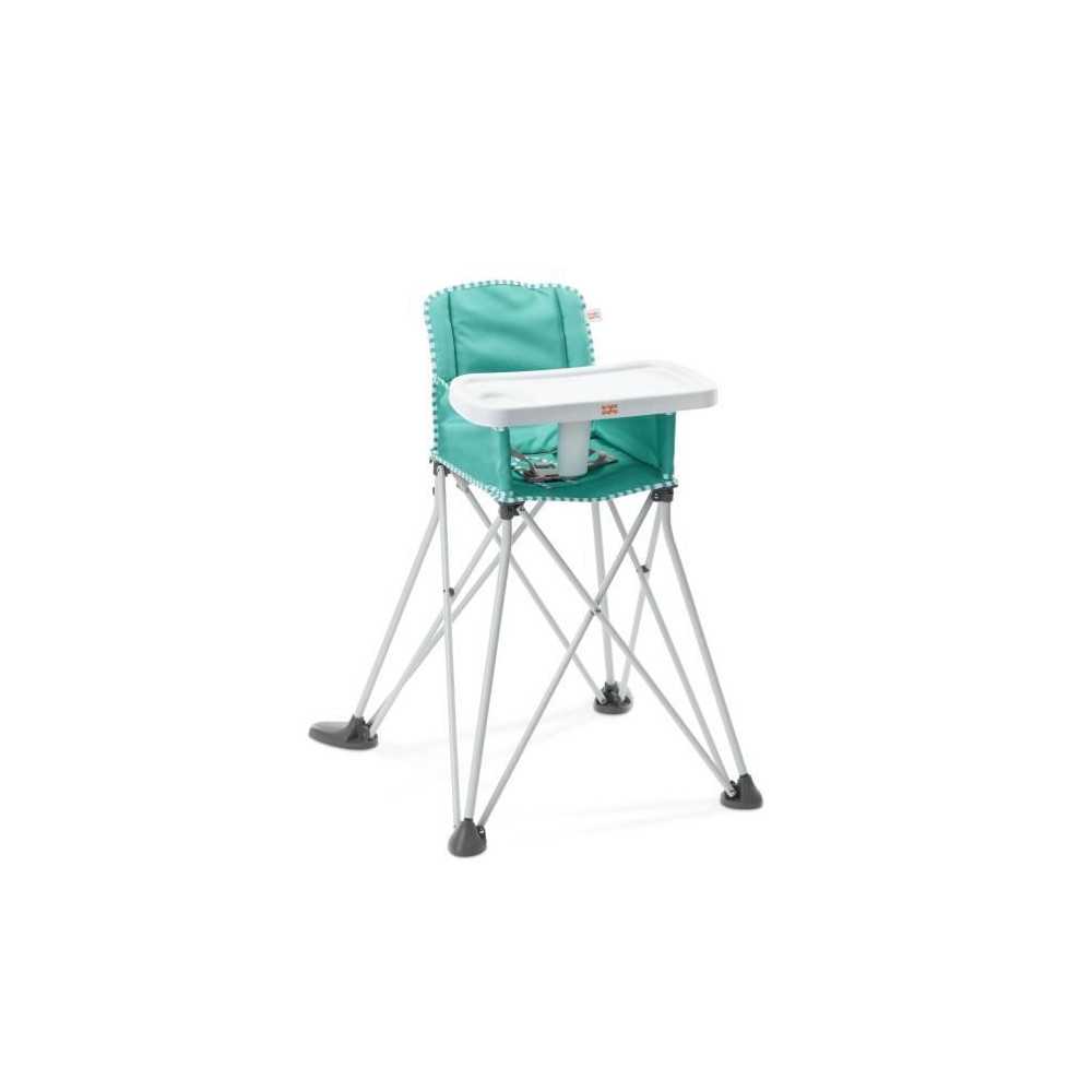 BRIGHT STARS Pop N Dine- Chaise haute pour repas bébé, pliable, noma