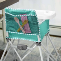 BRIGHT STARS Pop N Dine- Chaise haute pour repas bébé, pliable, noma