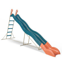 Toboggan VALOU Bleu TRIGANO 3,80 m. 3-12 ans.