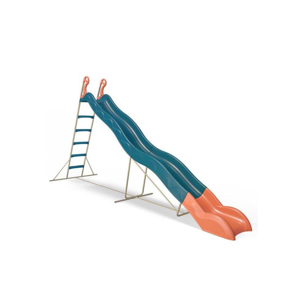 Toboggan VALOU Bleu TRIGANO 3,80 m. 3-12 ans. Toboggan VALOU Bleu TRIGANO 3,80 m. 3-12 ans.