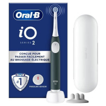 Brosse a dents électrique - ORAL B - iO2 Series - Vert Foret + Étui