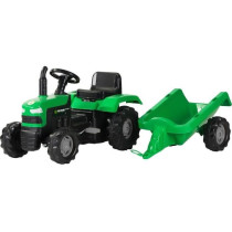 Tracteur a pédales avec remorque - Buddy Toys - BPT 1013