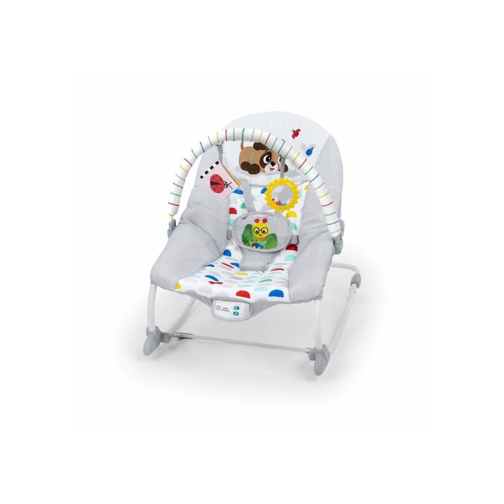 BABY EINSTEIN -DEAN- Transat bébé balancelle évolutif 3-en-1, Melod