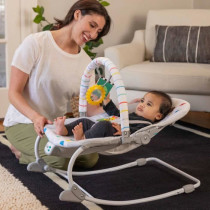 BABY EINSTEIN -DEAN- Transat bébé balancelle évolutif 3-en-1, Melod