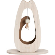 Griffoir pour chat - CATIT - Pixi Grand - Avec balle en tissu et plume