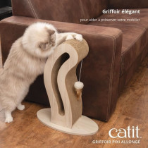 Griffoir pour chat - CATIT - Pixi Queue de chat - Avec balle en tissu