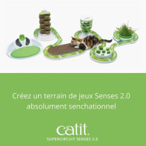 Jouet pour chat - Catit - Senses 2.0 Supercircuit - Circuit de jeu ave