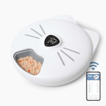 Fontaine a eau pour chat - CATIT - PIXI - 2,5L - Avec LED - Trois rég