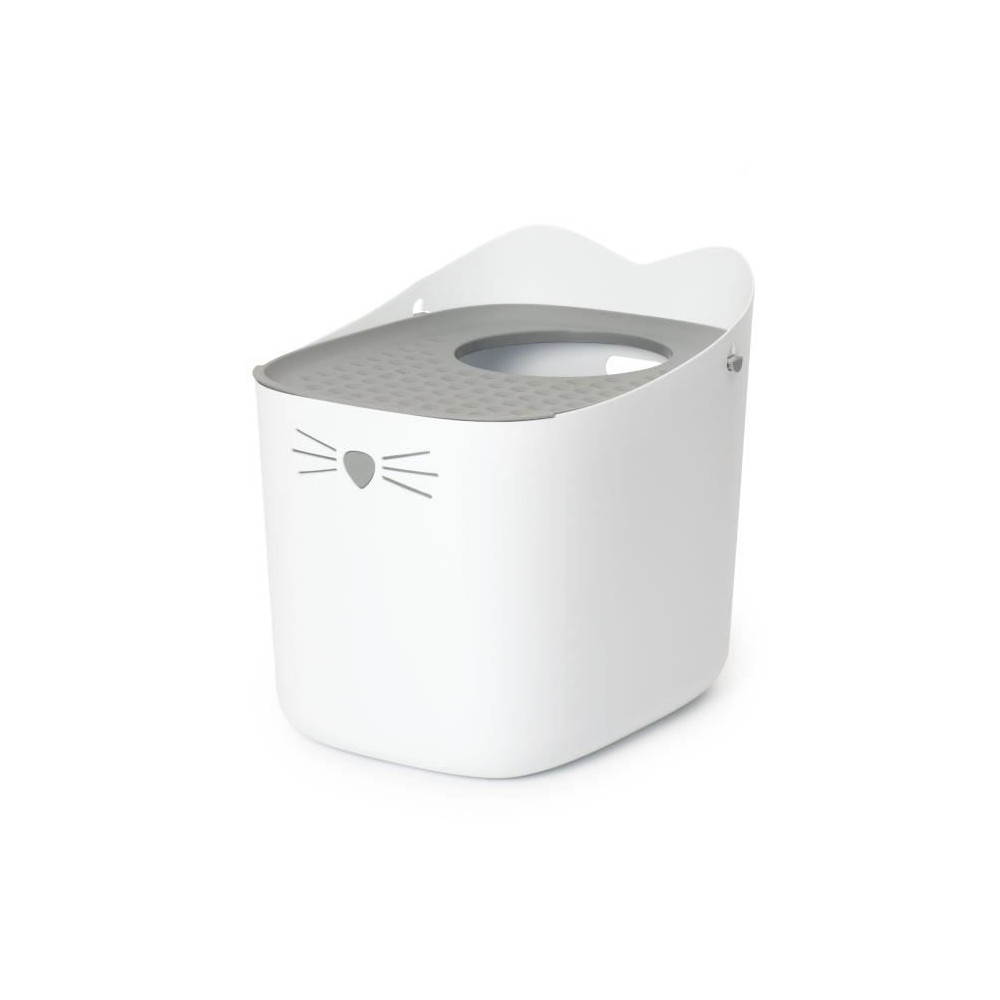 Maison de toilette Bac a litiere pour chat - CATIT - Pixi Box - Entré