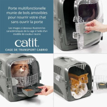 Cage de transport pour chat - CATIT - Cabrio - Multifonctionelle - Ouv