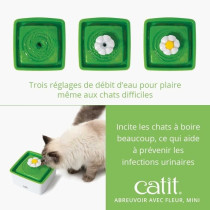 Fontaine a eau pour chat a fleur mini - CATIT - Flower mini - 1,5L - A